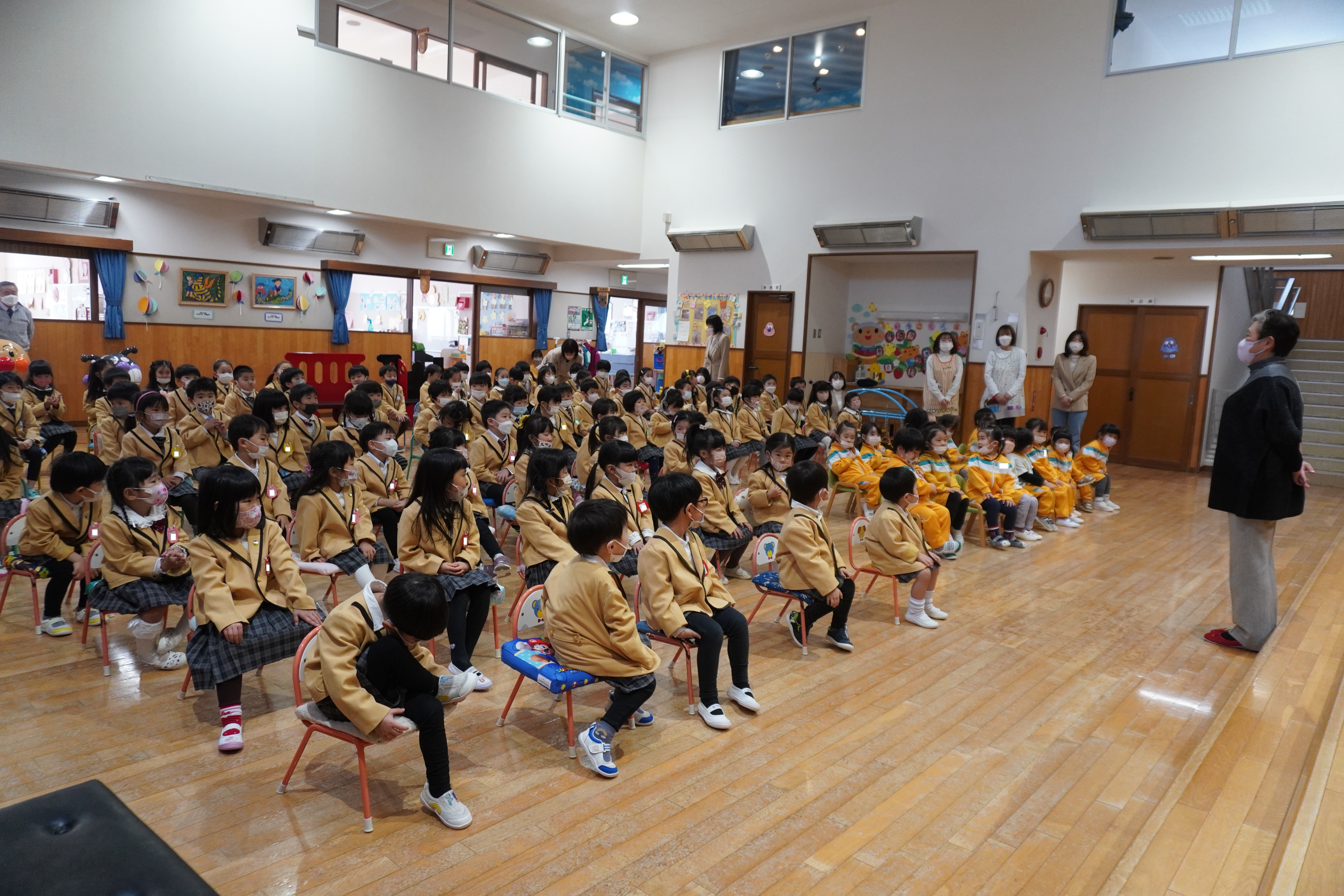 三学期始業式２